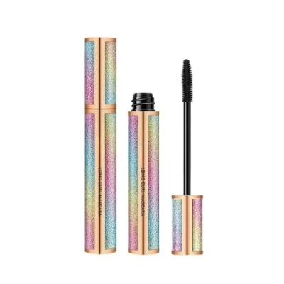 Afbeelding van 4D mascara, waterdichte en vuilafstotende dikkere verlengende zonder klonten, plus wimpers, houdt de hele dag (1 tube mascara)