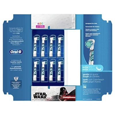 Afbeelding van Oral B, Borstels + opzetstukken, Kinderen Star Wars (8 x)