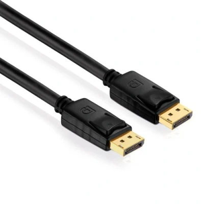 Image de PureLink PI5000 100 Câble de connexion DisplayPort (4K UltraHD (2160p), Ethernet), mâle (20 broches) à broches), certifié, 10,0m, noir