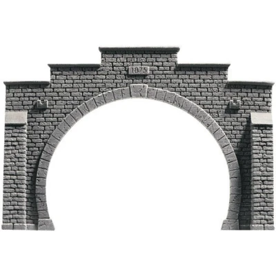 Afbeelding van NOCH 58042 PROFI plus H0 Tunnelportaal 2 sporig Hardschuim model, Ongeverfd