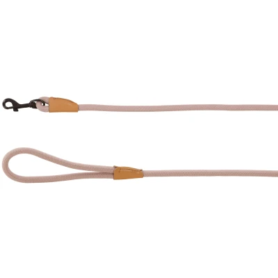 Afbeelding van Puppy riem Malibu Gerecycleerd nylon taupe 130cm