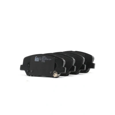 Afbeelding van FEBI BILSTEIN 116282 Remblokkenset Vooras Met akoestische slijtagewaarschuwing KIA: cee‘d II Hatchback, Sportswagon, Optima / K5