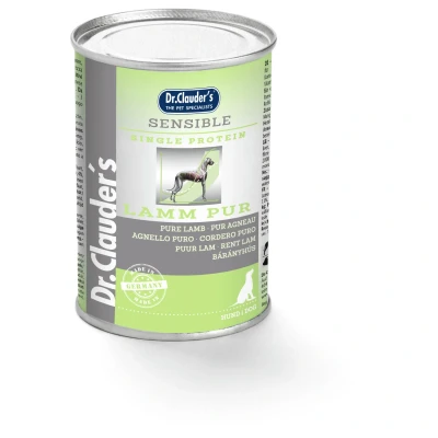Afbeelding van Dr.Clauder&#039;s Sensible Puur 400 g Hondenvoer Lam