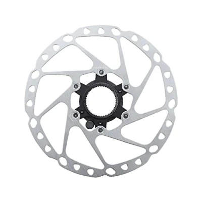 Afbeelding van Shimano Remschijf Steps Rt em600 180 Mm Center lock Extern Rvs
