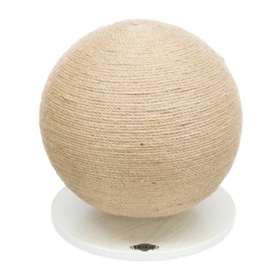 Afbeelding van Trixie Krabpaal Bal Op Voet Jute / Hout 29X29X31 CM