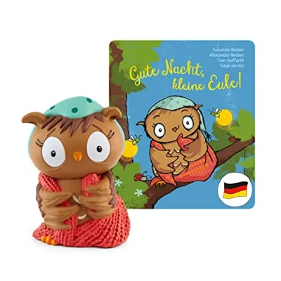 Afbeelding van tonies Hoorfiguren voor Toniebox, de uil met bult, goede nacht, kleine uil, audioboek liedjes kinderen vanaf 3 jaar, speeltijd ca. 49 minuten