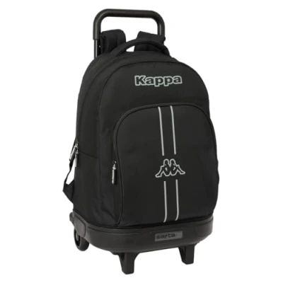 Afbeelding van Schoolrugzak Kappa Dark Zwart 33 x 45 22 cm