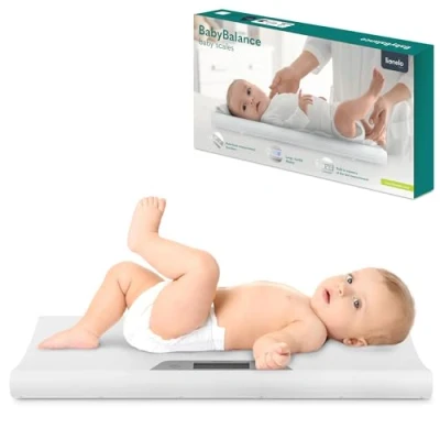 Afbeelding van Lionelo Babybalance Elektronische Babyweegschaal tot 20 kg Groot display
