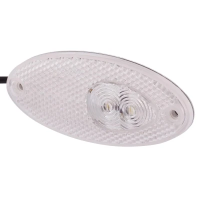 Afbeelding van Breedtel 12V led m/reflect wit 5m kabel 2PG 964 295 121