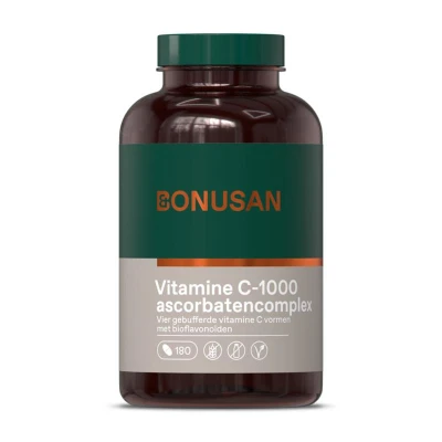 Afbeelding van Vitamine C 1000 Ascorbatencomplex 180 Tabletten Default Title