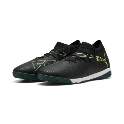 Afbeelding van FUTURE 8 MATCH uniseks futsalschoenen, Groen/Zwart, Maat 48 PUMA