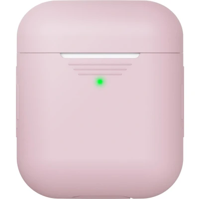 Afbeelding van KeyBudz Hoesje schokbestendig Geschikt voor AirPods 1 / 2 Elevate Series case lichtroze