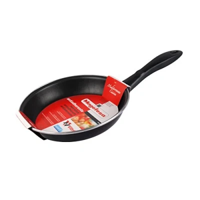 Afbeelding van Gerimport Koekenpan 36 X 20 7 Cm Rvs Zwart