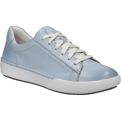 Afbeelding van Josef Seibel Claire Sneakers laag, Dames, Maat: 38, Iceblue Leer