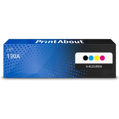 Afbeelding van Huismerk HP 130A (CF350A) Toner 4 kleuren Voordeelbundel