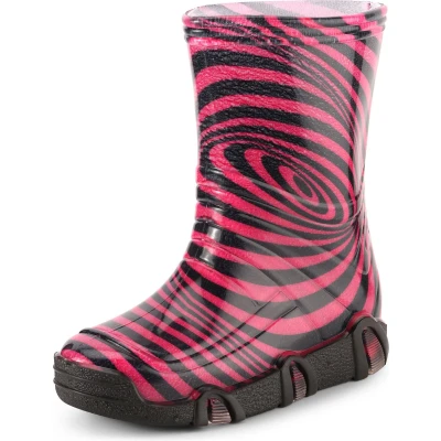 Afbeelding van Ladeheid Kinder Regenlaarzen Jongens Meisjes Antislip Zool PVC LA ZT Szuwarek2021BW Monster 49 25/26