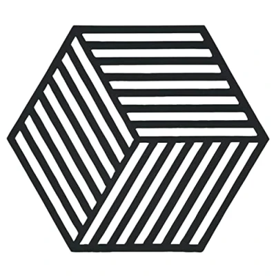 Afbeelding van Zone Potonderzetter Hexagon Black