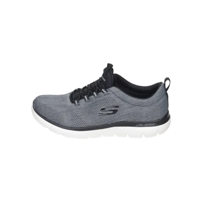 Afbeelding van Skechers Louvin MocassinHomme Top, Zwart en wit., 42 EU