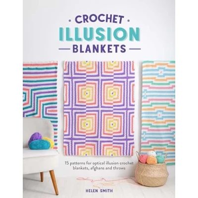 Afbeelding van Crochet Illusion Blankets: 15 Patterns for Optical Blankets, Afghans and Throws