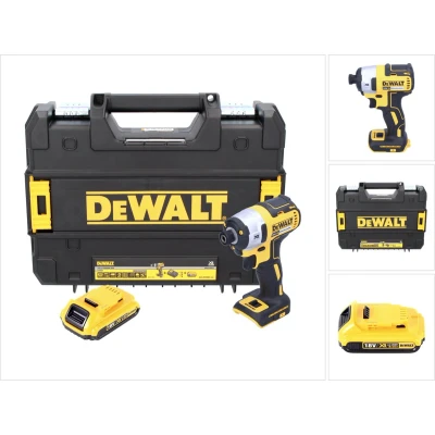 Afbeelding van DeWalt DCF 887 NT accu slagmoersleutel 18 V 205 Nm 1/4&quot; borstelloos + 1x oplaadbare 2.0 Ah TSTAK zonder oplader
