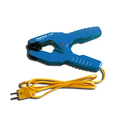 Afbeelding van PeakTech Praktische temperatuursensor type K als slangklem/slangklem, 1 stuk, TF 25