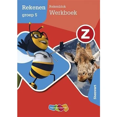 Afbeelding van Z Rekenen groep 5 rekenblok stenvert Werkboek