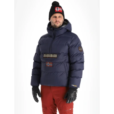 Afbeelding van Napapijri Rainforest Op Winter Puffer Heren Anorak (maat: XL/54, Blauw)
