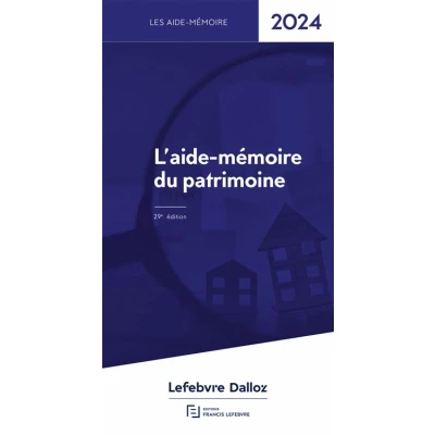 Image de Aide Mémoire du Patrimoine 2024