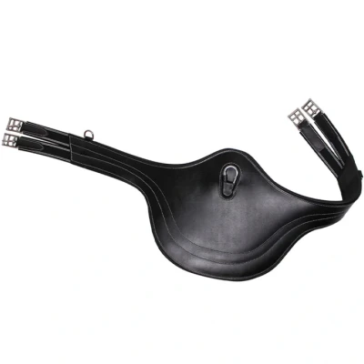 Afbeelding van Qhp Singel Met Buikflap Zwart 130