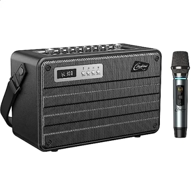 Afbeelding van Perkins Karaokespeler Roady FL Zwart