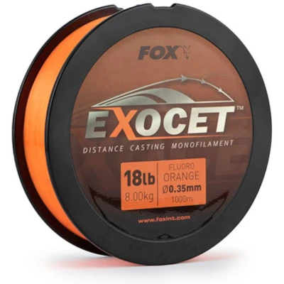 Afbeelding van Fox Exocet Distance Casting Monofilament Fluo Orange (1000m) Maat : 0.35mm 8.00 kilo
