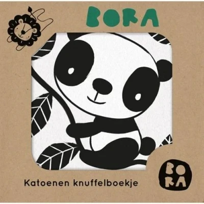 Afbeelding van Uitgeverij ploegsma stoffen boekje bora in de dierentuin