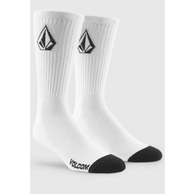 Afbeelding van Volcom FULL Stone SOCK 3PK Sokken, Heren, Maat: 42 46, White
