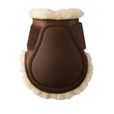 Image de Kentucky Horsewear Protège Boulets Young Horse Sheepskin Marron Full