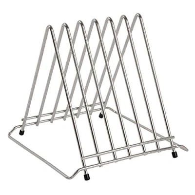 Afbeelding van Hygiplas RVS snijplankenrek 6x 30mm