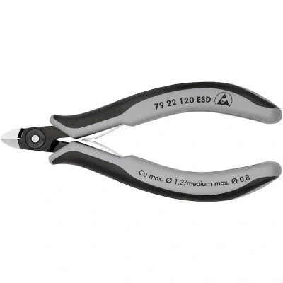 Afbeelding van Knipex Werk 79 22 120 ESD Zijkniptang Zonder facet mm