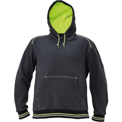 Afbeelding van CRV Knoxfield Sweater 03060070 Antraciet/Geel