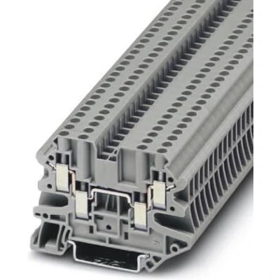 Afbeelding van Phoenix Contact UT 2,5 QUATTRO 3044542 Doorgangsserieklem Aantal polen: 4 0.14 mm² Grijs 50 stuk(s)
