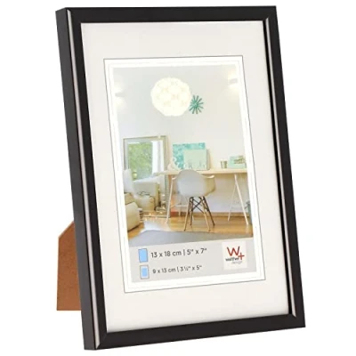 Afbeelding van walther design KVX342D New Lifestyle Stalen Fotolijst met acrylglas, A3 Formaat, 27,7 x 42 cm