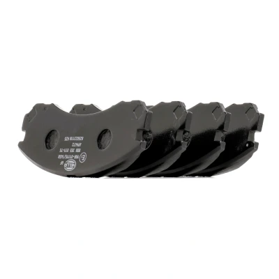 Afbeelding van HELLA 8DB 355 011 751 Remblokkenset Met akoestische slijtagewaarschuwing MITSUBISHI: Outlander 3, 2 SUV, Lancer 8 Limousine, PEUGEOT: 4007