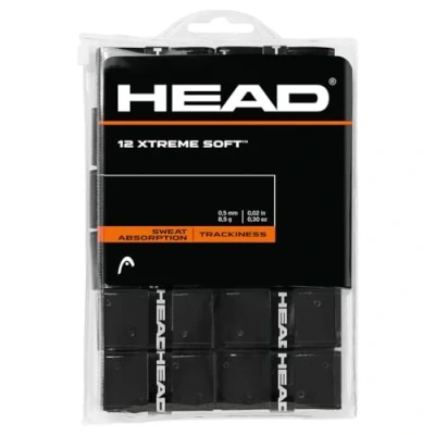 Afbeelding van HEAD Xtremesoft Unisex volwassenen grijparmband 12 zwart, Eén maat