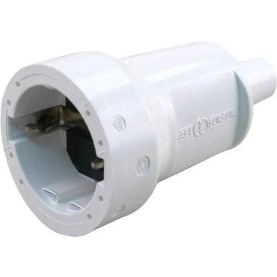 Afbeelding van Contrastekker Q link (Randaarde, PVC, 10/16 A, Wit)