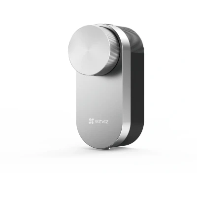 Afbeelding van EZVIZ DL01 Pro Smart Lock + Keypad Bundel Slim Deurslot Set Sleutelloos Toegangssysteem, App Bediening &amp; Tijdelijke Toegangscodes Zwart