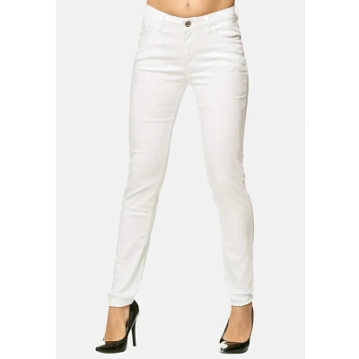 Afbeelding van Elara Slim fit jeans, Dames, Maat: 34, Weiss