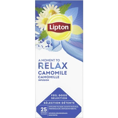 Afbeelding van Lipton Kamillethee 6 x 25 zakjes