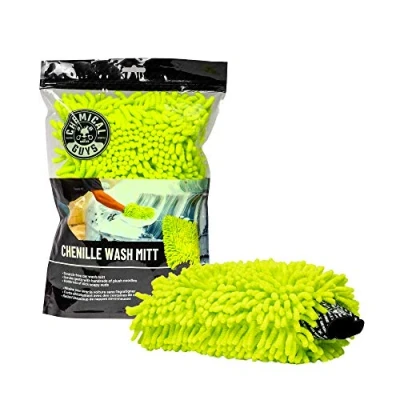 Image de Chemical Guys Chenille Premium Scratch Free Microfiber Wash Mitt