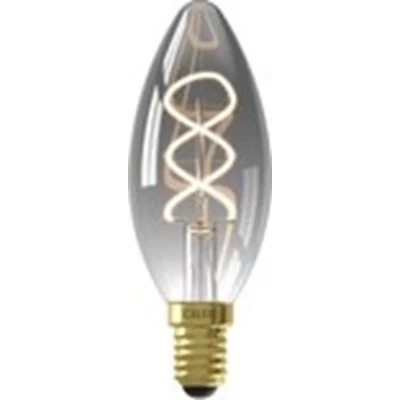 Afbeelding van Calex Lichtbron B Kaars Glas Grijs 0 x cm (BxHxD)