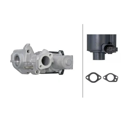 Afbeelding van HELLA 6NU 014 865 771 EGR klep Electrisch Met pakking AUDI: A4 B8 Avant, B7 Saloon, VOLKSWAGEN: Touareg I