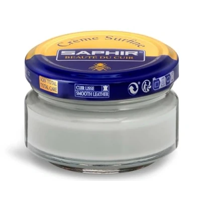 Afbeelding van Saphir Creme Surfine (schoenpoets) Licht Grijs