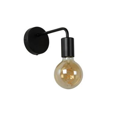 Afbeelding van Lucide Wandlamp Scott Zwart